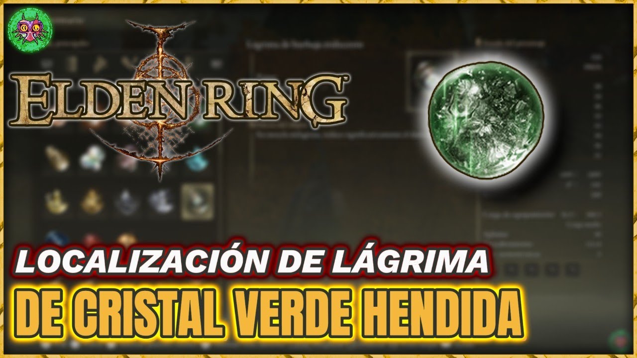 Localización LÁGRIMA de CRISTAL VERDE HENDIDA | Elden Ring
