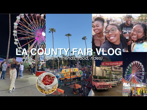 la county fair vlog (grwm, friends, food, rides) | GABRIELLE