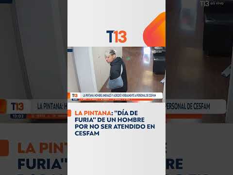 Detienen a sujeto que atacó a piedrazos un consultorio de La Pintana