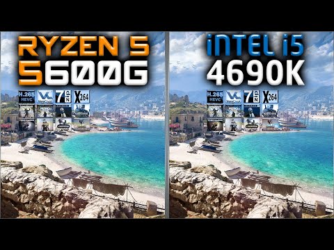 Ryzen 5 5600G vs i5 4690K Benchmarks – 15 Tests 🔥