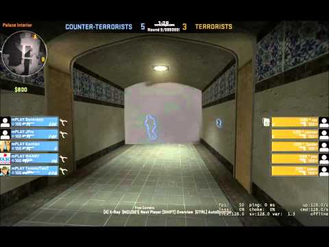 Kantian 5k Ace Through smoke all headshots CS GO