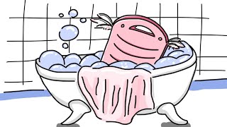 [Vtub] 香草奈若 浴缸裡面的蠑螈