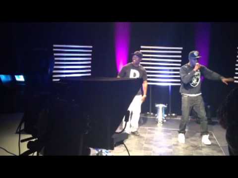 Snakeyman Performing "Never Fail" Ft Shaun White In A Live Tv Studio Part 2