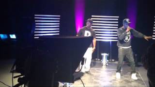 Snakeyman Performing "Never Fail" Ft Shaun White In A Live Tv Studio Part 2