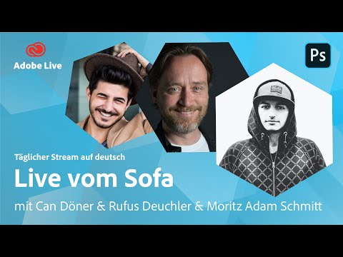 Illustration mit Can, Rufus & Moritz Adam Schmitt  | Adobe Live