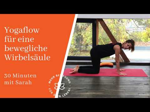 INSAJA-Yogaeinheit 30Min für eine bewegliche Wirbelsäule mit Sarah 1/2018