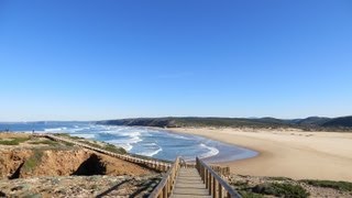 preview picture of video 'Praia da Carrapateira, Carrapateira Beach, Bordeira, Vicentine Coast Natural Park, Algarve, Portugal'