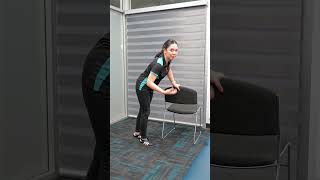 Pendulum Exercise for Shoulder Mobility without Straining