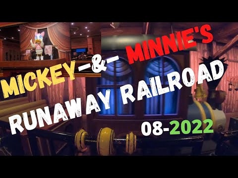POV: Mickey & Minnie's Runaway Railway - 4K Full Ride - Hollywood Studios Orlando FL