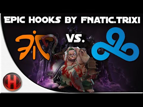 Dota 2 – #TI4 EPIC Hooks by Fnatic.Trixi vs C9