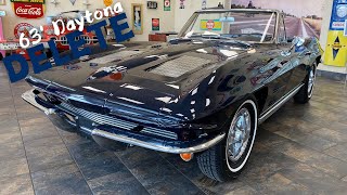 They Deleted WHAT On This 1963 Daytona Corvette Convertible!!!!