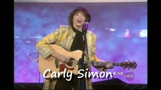 Carly Simon - Oh! Susanna 1-9-07  GMA Concert Series