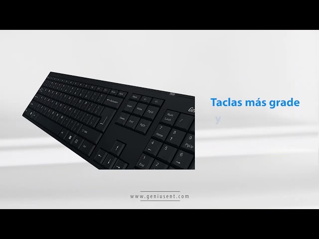 teclado___mouse_wireless_combo_genius_slimstar_8000se_black - Miniatura 3