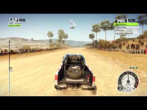 Colin McRae Dirt 2 Walkthrough Part 2 - "Baja: Simpson Rugido En Baja"