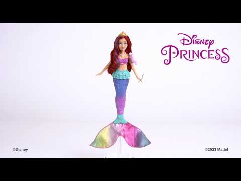 „Disney Princess“ undinėlė Arielė su spalvų keitimo funkcija video