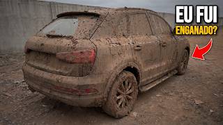 COMPREI um AUDI Q3 que NINGUÉM QUIS por R$22 MIL no LEILÃO! VALEU a PENA?