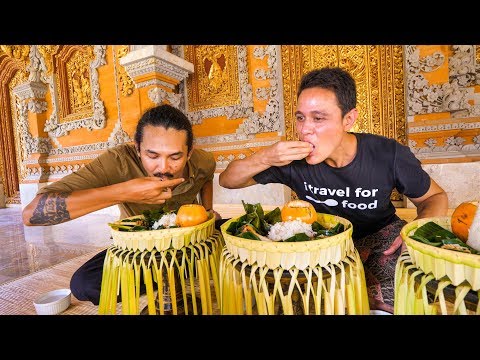Royal Balinese Food - AMAZING INDONESIAN FOOD at The Palace in Bali, Indonesia!