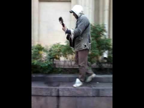 The Street Musician Sergey - Submission (Sex Pistols cover, from Russia with love)