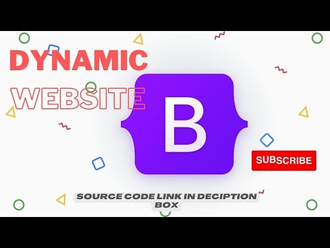 Create A Dynamic Website Using Bootstrap Php Html Bootstrap