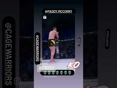 PADDY MCCORRY VS ANGUS HEWETT | CAGE WARRIORS 153!