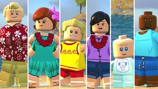 LEGO The Incredibles - All DLC Characters (Parr Family Vacation Pack)