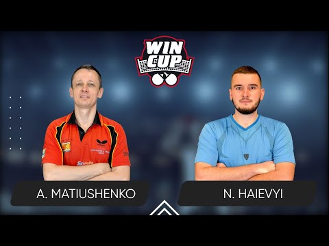 11:45 Andrii Matiushenko - Nazarii Haievyi 11.12.2024 WINCUP Master. TABLE 2