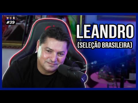 Leandro Seleção Brasileira de Futsal  - Podcast 3 Irmãos #39