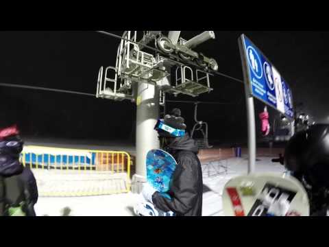 Ben Gopro : A Day in Sorochanny Ski Resort, Yakhroma, Russia.