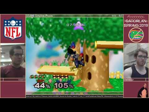 GL2019 SSBM Singles - 4/6 - Sodabro (Falco) Vs. DELC | Chef Norge (CF) - Pools