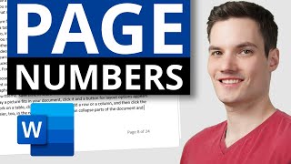 How to Add Page Numbers in Word Document