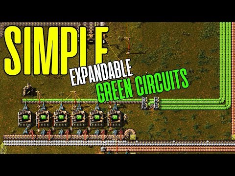 Factorio Expandable Electronic Circuit - FACTORIO PLAYTHROUGH 2019 #2