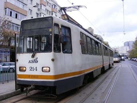 Cab view Linia 46 Republica - Gara de Nord.