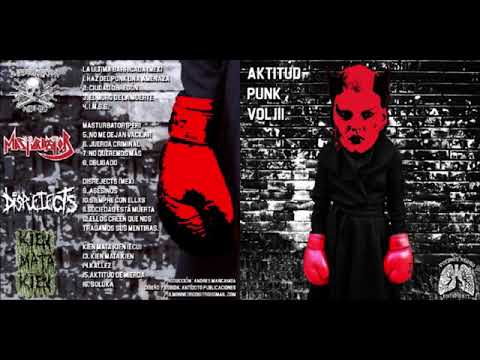 Aktitud Punk Vol. 3 (Álbum Completo)  - 4 way Split Internacional (2020)