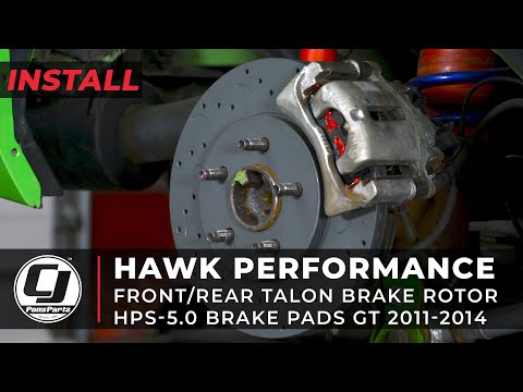 2011-2014 Mustang GT Install | Hawk Performance Front/Rear Brake Rotors and Pads