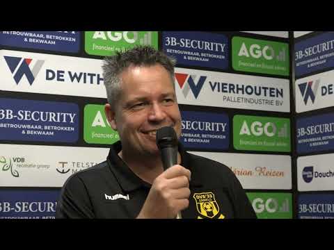 Patrick Loenen na afloop van DVS'33 Ermelo - Urk