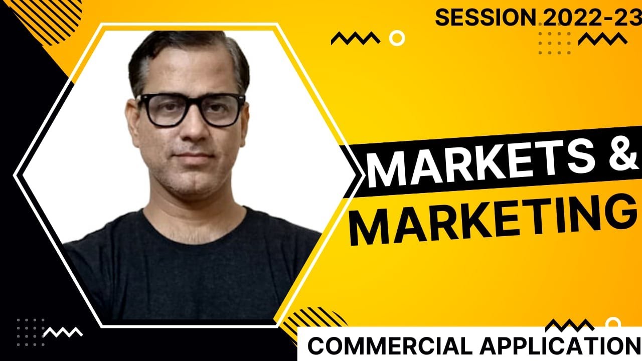 Market and Marketing ICSE Class 10 | Chapter 1 Commercial Applications | @Sir Tarun Rupani