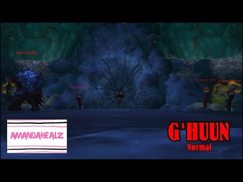 WoW BfA - Uldir Raid Guide - G'huun (Normal) - Resto Druid POV with COMMENTARY