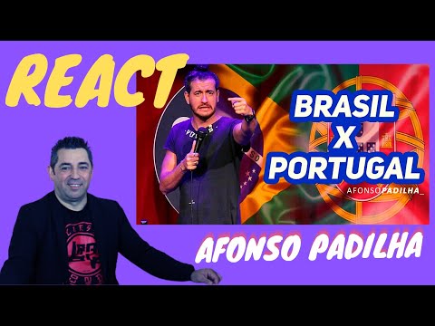 Português reage a Afonso Padilha - BRASIL x PORTUGAL - Genial