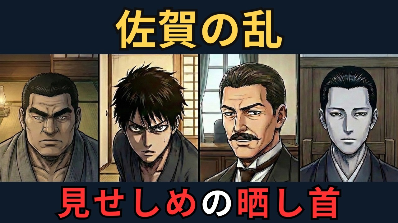 佐賀の乱の真相とは？江藤新平が処刑された本当の理由｜ざっくり解説