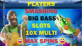💥VIEWERS WINNING ON BIG BASS SLOTS💥Floats My Boat💥At The Races💥Big Bass Splash💥Big Wins😁 Video Video