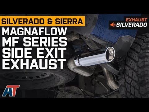 2014-2018 Silverado & Sierra Magnaflow MF Series Side Exit Exhaust Sound Clip & Install