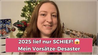 2025 lief einfach nur SCHIEF! 😱 Mein Neujahrsvorsätze-Desaster | Big Mary