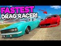Drag Racing My Girlfriend to See Who the BEST Drag Racer is in BeamNG Drive Mods!