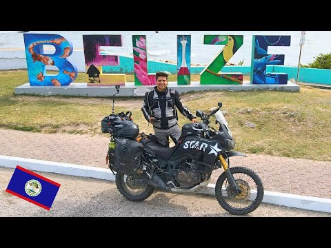 DESCUBRO UN PARAISO OCULTO EN BELIZE 🇧🇿 / Cap 151 / USHUAIA a ALASKA en MOTO