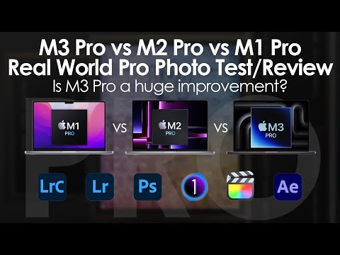 M3 Pro vs M2 Pro vs M1 Pro | Pro Photo Workflow Test - Disappointing performance?