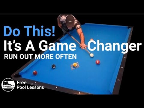 Improving your odds of running out (free Pool lessons)