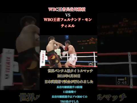 長谷川穂積vsモンティエル#ko#ボクシング#長谷川穂積
