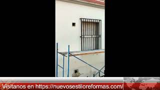 Comienzo de Rehabilitación de Fachadas Vivienda Unifamiliar
