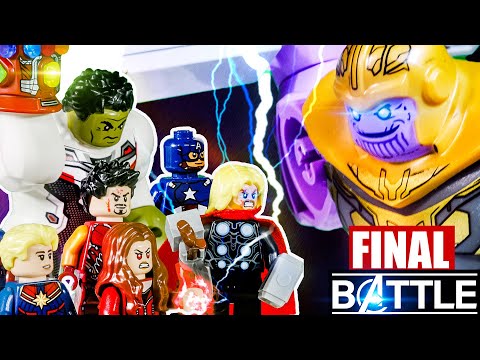 Lego Avengers Endgame Final Battle: Thanos vs Avengers Full Fight