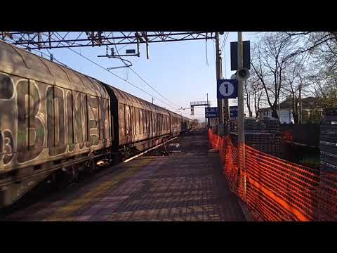 MRS ROMA SMISTAMENTO CHIASSO CON UNA E483 ROSSO FIAMMANTE